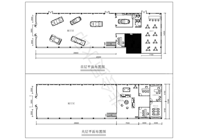 广州本森超跑俱乐部场地环境场地尺寸图